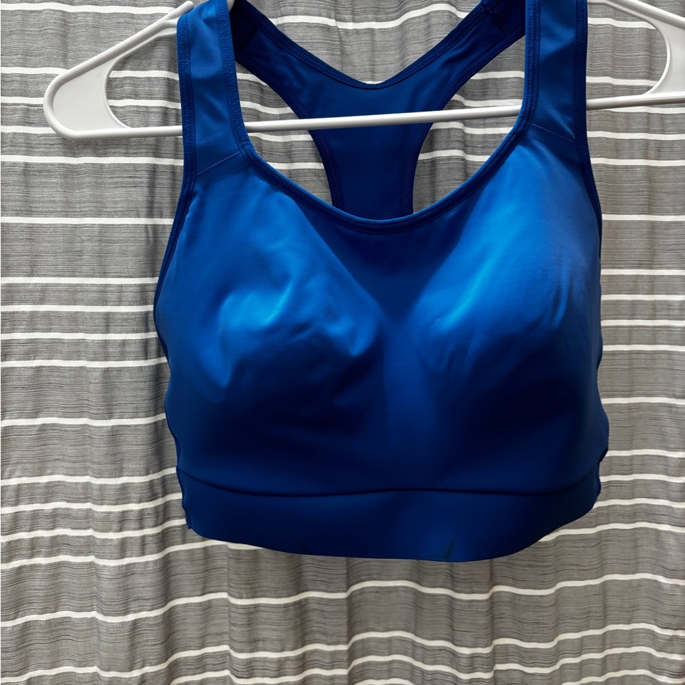 Athleta Vibrant Blue Sports Bra